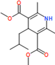 Dimethyl 4-isobutyl-2,6-dimethyl-1,4-dihydropyridine-3,5-dicarboxylate